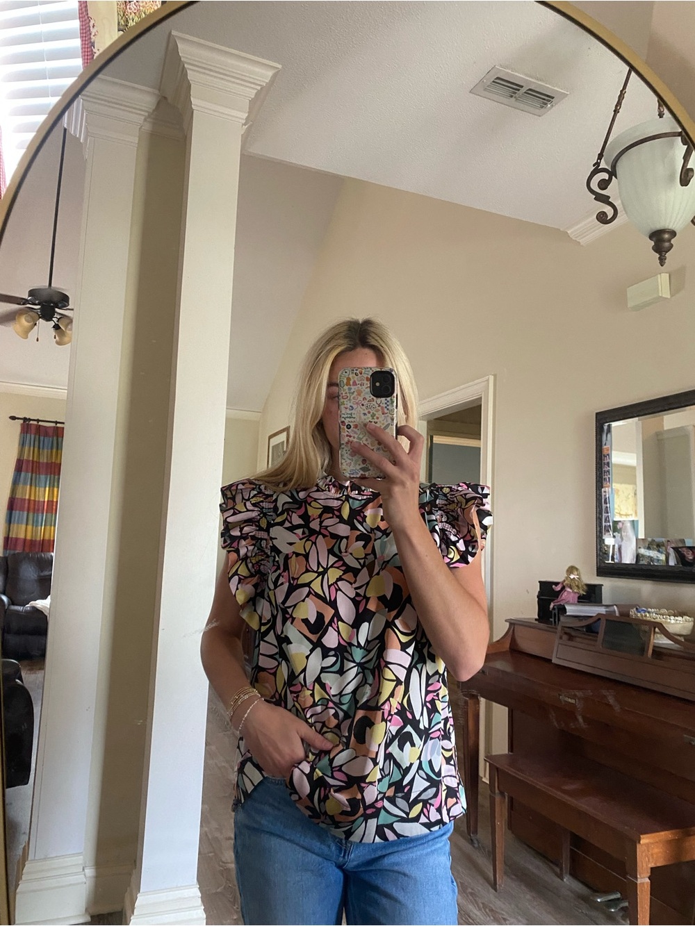 Multicolor JODIFL top